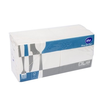 САЛФЕТКИ БЕЛЫЕ БУМАЖНЫЕ 24Х24СМ 200 ШТ.