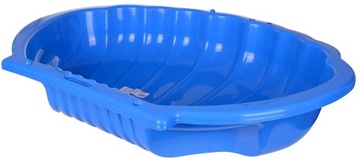 Песочница для бассейна SHELL 2в1, закрытая, 2 части