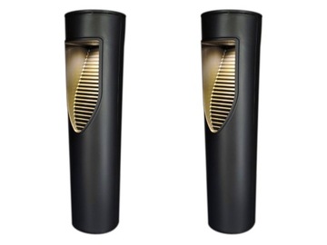 2x Lampa Ogrodowa Solarna Wbijana Stojąca Słupek