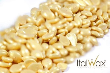 ВОСК для депиляции без полосок, HARD капли, Белый шоколад ITALWAX 100г
