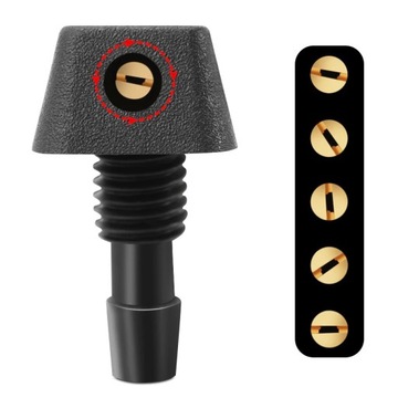 ФОРСУНКИ ОМЫВАТЕЛЯ ПЕРЕДНИХ СТЕКЛОВ ТУМАН + ШЛАНГ