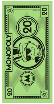 MONOPOLY RĘCZNIK SZYBKOSCHNĄCY 70X140 PLAŻA R080A