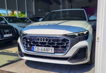 Audi Q8 SUV 3.0 45 TDI 231KM 2023 Audi Q8 Salon Polska Sline zawieszenie pneumatyczne , radary,marix 3.0, zdjęcie 1