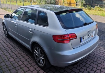 Audi A3 8P Hatchback 3d 1.8 TFSI 160KM 2009 AUDI A3 SKÓRA AUTOMAT MAŁY PRZEBIEG ZAREJESTROWANA, zdjęcie 6