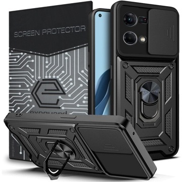OBUDOWA ETUI PANCERNE + SZKŁO do OPPO RENO 7 (4G)