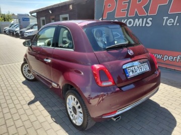 Fiat 500 II Seria 4 1.2 69KM 2017 Fiat 500 Automat Panorama Klimatyzacja Elektryka Alu 1.2 Benzyna 70KM, zdjęcie 4