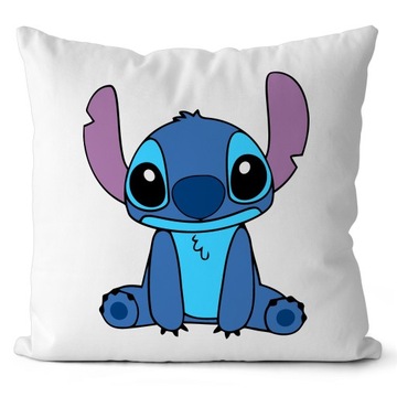 PODUSZKA STICH LILO I STICH PREZENT DLA DZIECKA JASIEK 40X40 CM MIKROFIBRA