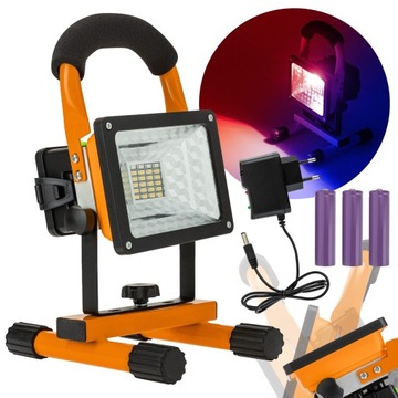HALOGEN LED ROBOCZY PRZENOŚNY NAŚWIETLACZ LED 30W