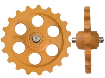 Koło napinające mini JCB 801 8016 8018 KOMPLETNE