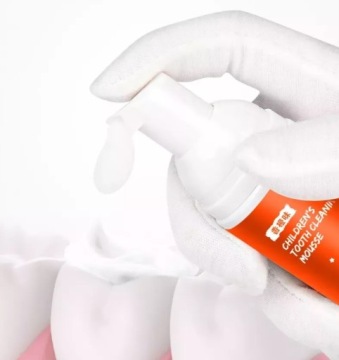 ПЕННАЯ ЗУБНАЯ ПАСТА ДЛЯ ДЕТЕЙ АПЕЛЬСИН