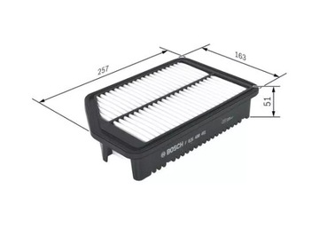 BOSCH F 026 400 481 FILTR VZDUCHU