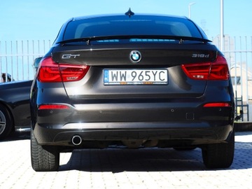 BMW Seria 3 F30-F31-F34 Limuzyna Facelifting 2.0 318d 150KM 2018 BMW 3GT 2.0dA Krajowy Skóra Fotele Sport Blis Full-Led HiFi LKA elek.klapa, zdjęcie 32