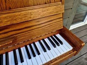 Pianino Nordiska Futura 2 DĘBOWE MAT 106cm 1979r RENNER