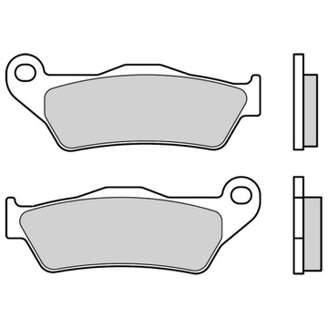ЗАДНИЕ НАКЛАДКИ BREMBO BMW R1200 GS ADVENTURE 06-12