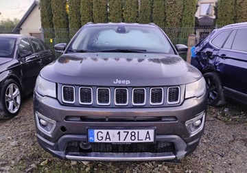 Jeep Compass II SUV 2.0 MJD 140KM 2017 Jeep Compass 2017r, SALON POLSKA. 2.0 Diesel. 4x4. AUTOMAT. Po zalaniu. 2.0, zdjęcie 14