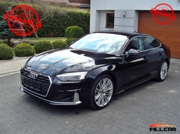 Audi A5 F5 Sportback Facelifting 2.0 40 TDI 204KM 2022 Audi A5 Sportback 40TDI 204KM QUATTRO Virtual Cockpit Klimatronik Serwis M