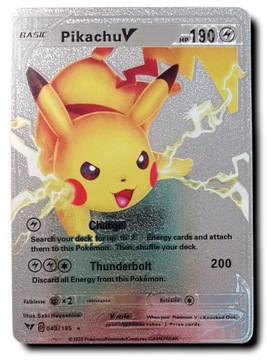 КОЛЛЕКЦИОННЫЙ футляр для карточек с покемонами, серебро, 55 карточек