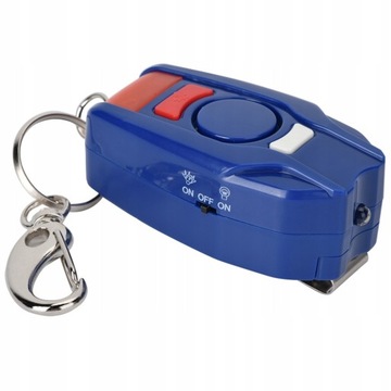 125-128dB Alarm osobisty Brelok Zewnętrzne