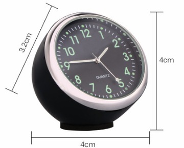 ZEGAREK SAMOCHODOWY LUMINOUS MINI DASH NAKLEJONY ZEGAREK