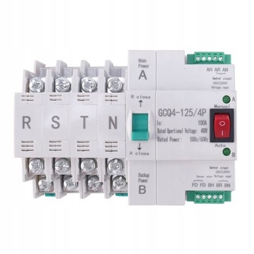 LJL-MCB Type Dual Power Automatic Transfer Switch