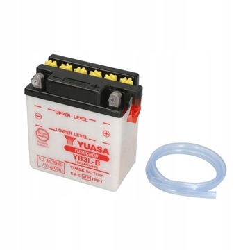 AKUMULATOR ROZRUCHOWY YUASA 12V 3AH 30A P+ YB3L-B