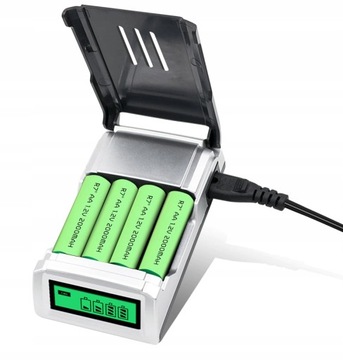БЫСТРОЕ ЗАРЯДНОЕ УСТРОЙСТВО ДЛЯ АКБ АА И ААА, АВТОМАТИЧЕСКОЕ