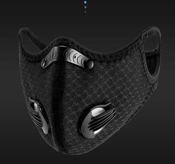 СПОРТИВНАЯ МАСКА ДЛЯ БЕГОВОГО ВЕЛОСИПЕДА С ФИЛЬТРОМ KN95