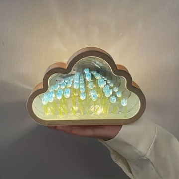 Настольная лампа «Тюльпан» «Облако своими руками» + подарочная упаковка