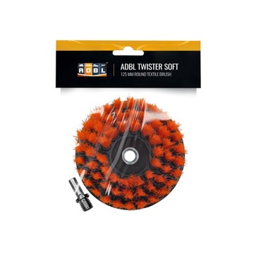 ADBL Twister Soft 125mm Red Szczotka do Tapicerki