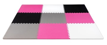 Пазл ОБУЧАЮЩИЙ FOAM MAT 178х178 для детей, СКЛАДНОЙ, защитный, 9 шт.