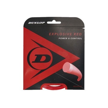 NACIĄG DO TENISA DUNLOP EXPLOSIVE RED 1,30 12 M