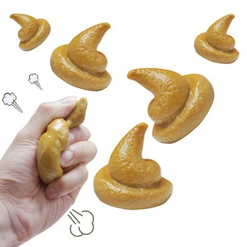 6x GNIOTEK PIANKOWY GÓWNO KUPA ANTYSTRESOWY SENSORYCZNY SQUISHY PRANK ŻART