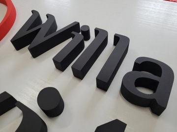 Рекламные 3D буквы, надпись на стене, фасаде, логотип компании, оргстекло, ПВХ, стиродур