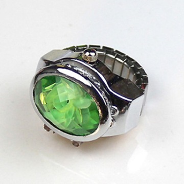 Creative anillos Finger Ring Watch Punk Mini
