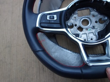 РУЛЕВОЕ КОЛЕСО VW T-ROC T-CROSS GOLF VII С ПОДУШКОЙ 2G