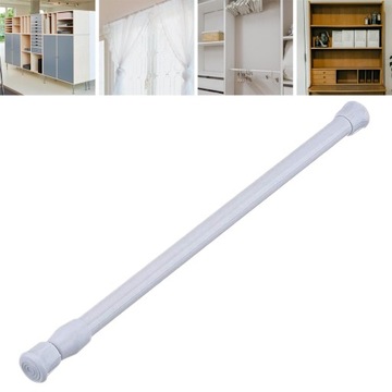 Teleskopowe karnisze Metalowy słupek na 40-70 cm