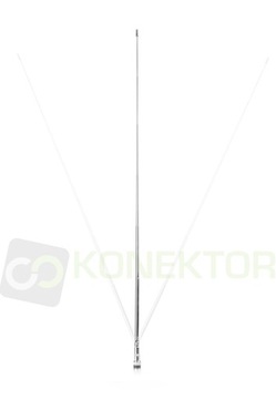 Nagoya NA-707 antena teleskopowa 60cm 1.8-1800MHz złącze BNC skanery Uniden