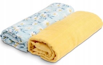 Sensillo Pielucha bambusowa 2-pak 120x120 cm