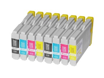 8X TUSZE LC1000 LC970 DO BROTHER DCP-135C DCP-130C DCP-150C DCP-235C KPL