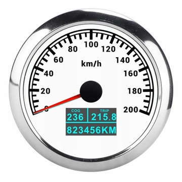 Prędkościomierz GPS Wskaźnik Obrotomierz 3 w 1