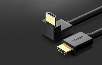 Kabel HDMI 90° Ugreen 4K 2m czarny | HD103