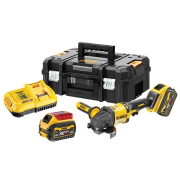 SZLIFIERKA AKUMULATOROWA DEWALT DCG418T2 125MM 54V FlexVolt 2X6,0AH WALIZKA