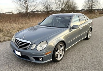 Mercedes Klasa E W211 Sedan W211 AMG 6.2 V8 (63 AMG) 514KM 2007 Mercedes-Benz Klasa E E63 AMG 6.2 BENZ 514 KM ..., zdjęcie 1