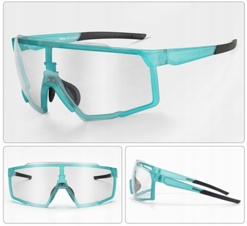 Рокброс фотохромные велосипедные очки + UV400 Filter Blue SP22BL Case