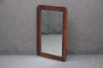 Lustro Drewniana Lity Palisander MALMO RETRO