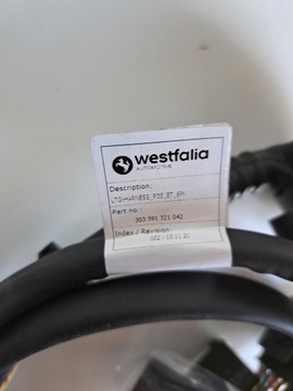 BMW F11 F25 F30 F36 G30 G01 SVAZEK HÁK 6875018 WESTFALIA 303391321042 NOVÁ
