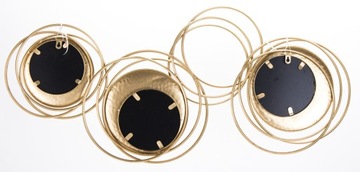 НАСТЕННЫЕ УКРАШЕНИЯ МЕТАЛЛ ЗОЛОТЫЕ ЗЕРКАЛЬНЫЕ КОЛЕСА