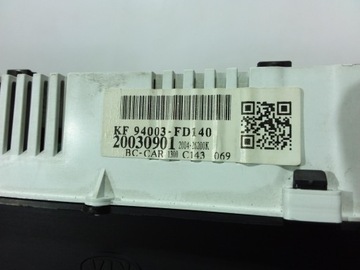 KIA RIO I FL 1.3B PŘÍSTROJOVÁ DESKA BUDÍKY KF94003-FD140