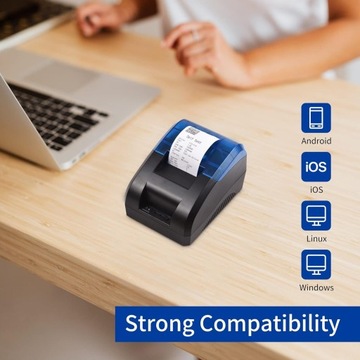 DRUKARKA TERMICZNA POKWITOWAŃ POS-58A USB