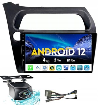 RADIO NAWIGACJA GPS HONDA CIVIC 2006-2012 CARPLAY ANDROID AUTO 2GB 64GB